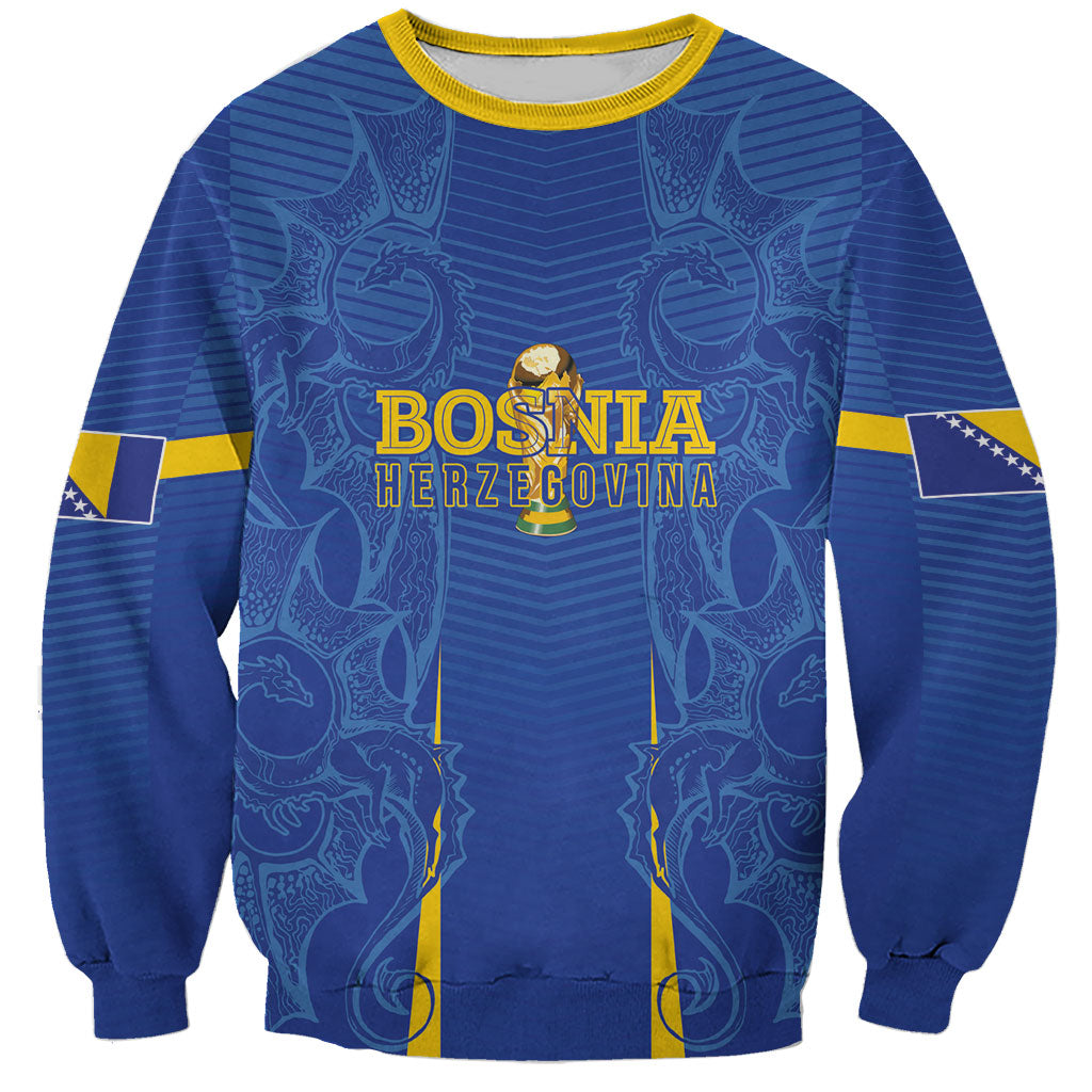 Bosnia WC2026 Football Custom Sweatshirt Dragons Return