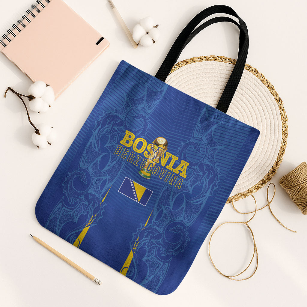 Bosnia WC2026 Football Tote Bag Dragons Return