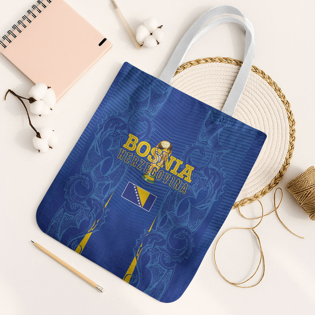 Bosnia WC2026 Football Tote Bag Dragons Return