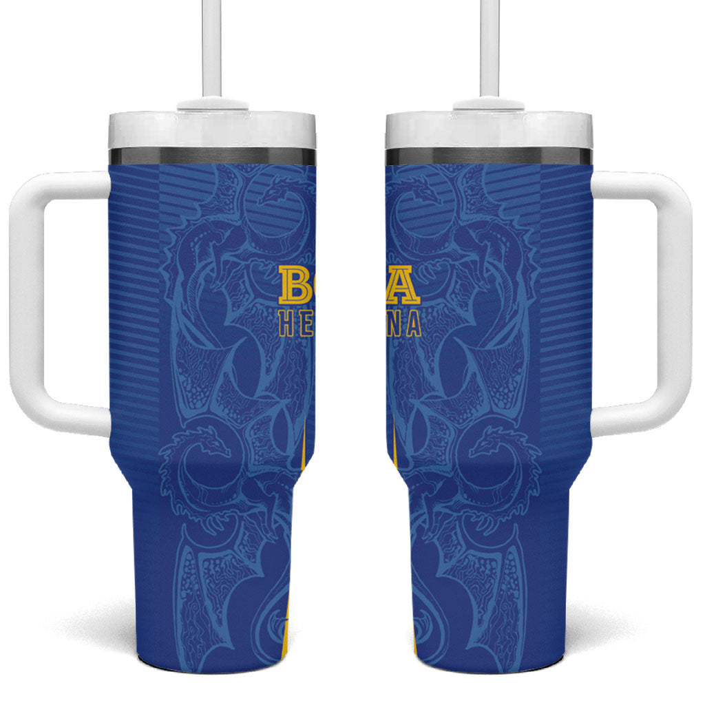 Bosnia WC2026 Football Tumbler With Handle Dragons Return