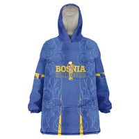 Bosnia WC2026 Football Custom Wearable Blanket Hoodie Dragons Return