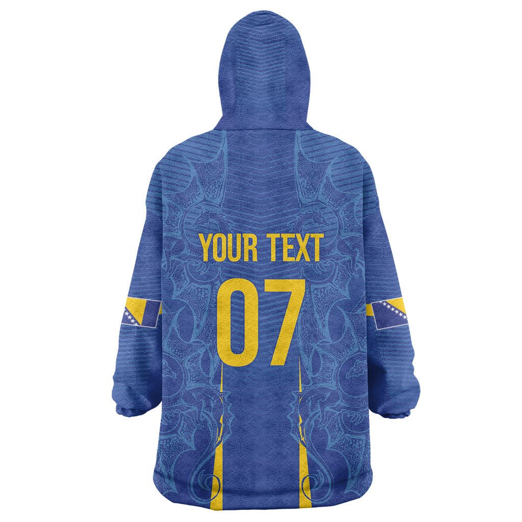 Bosnia WC2026 Football Custom Wearable Blanket Hoodie Dragons Return