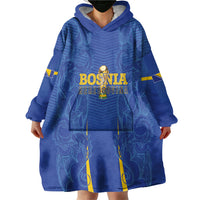 Bosnia WC2026 Football Custom Wearable Blanket Hoodie Dragons Return