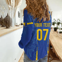 Bosnia WC2026 Football Custom Women Casual Shirt Dragons Return