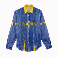Bosnia WC2026 Football Custom Women Casual Shirt Dragons Return