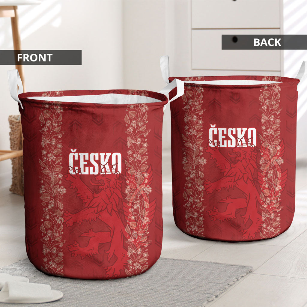 Czechia WC2026 Football Laundry Basket Cesko Lions