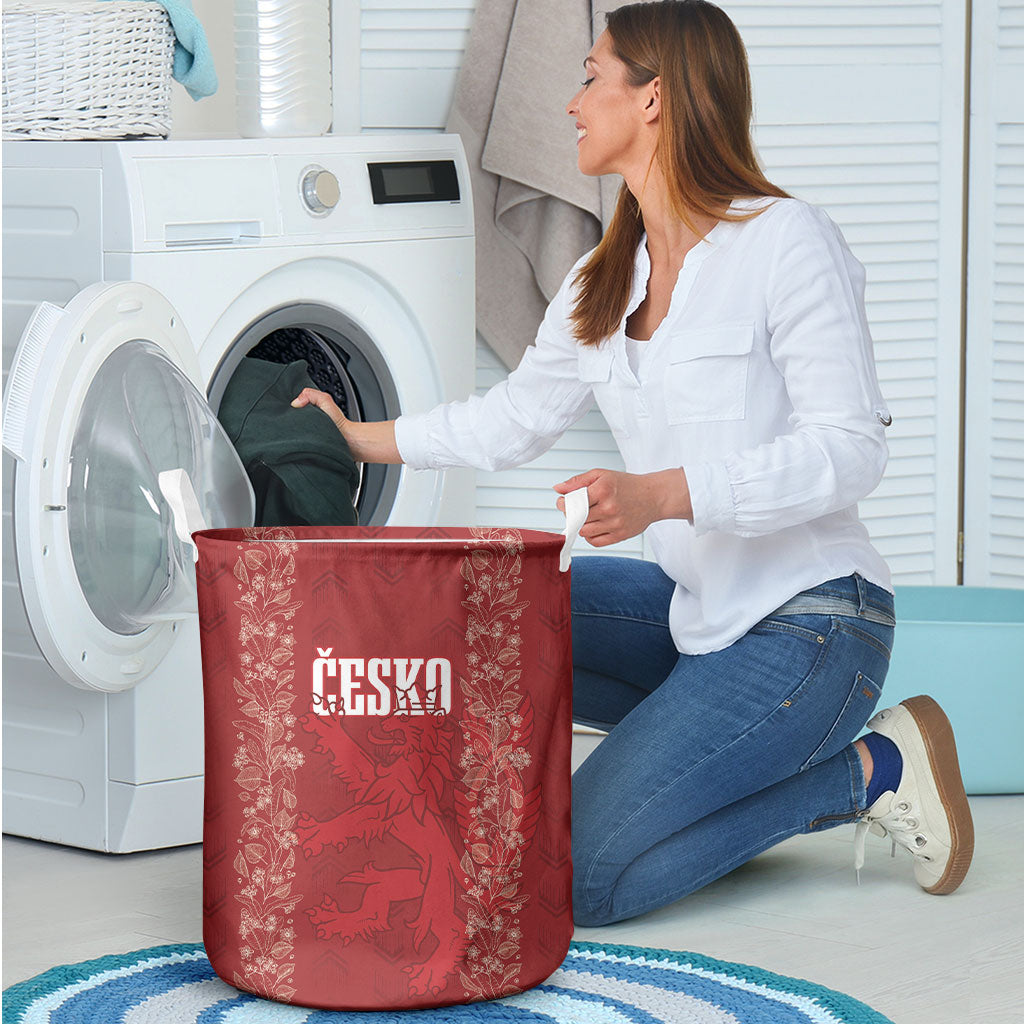 Czechia WC2026 Football Laundry Basket Cesko Lions