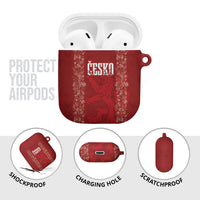 Czechia WC2026 Football AirPods Case Cesko Lions