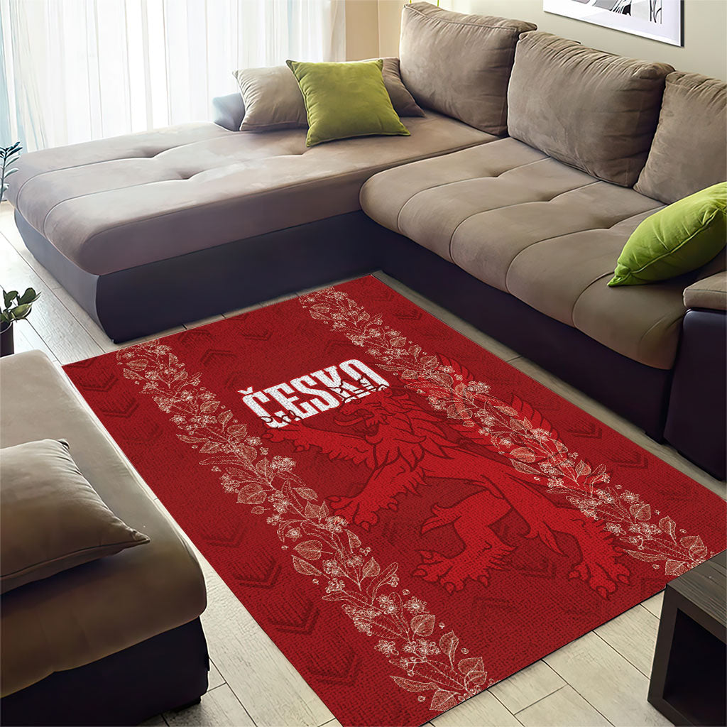 Czechia WC2026 Football Area Rug Cesko Lions