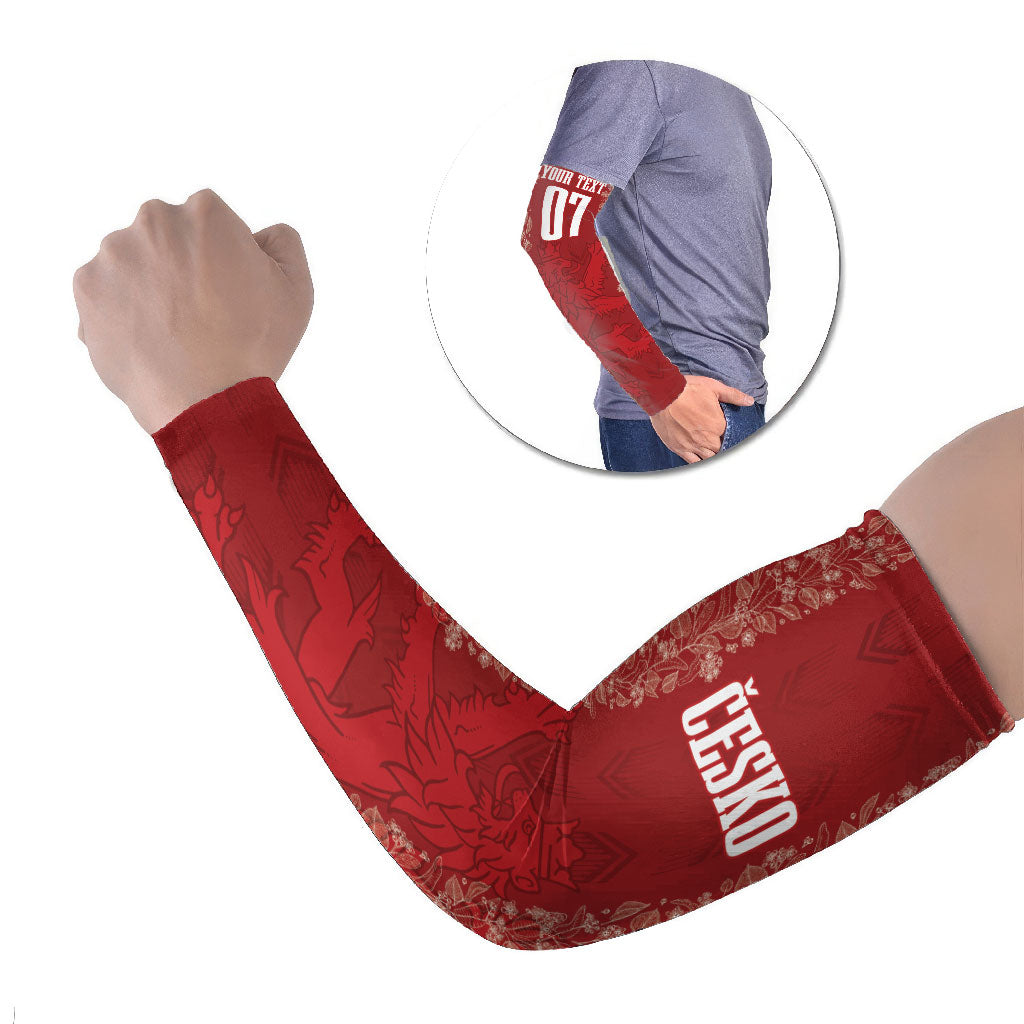 Czechia WC2026 Football Custom Arm Sleeves Cesko Lions