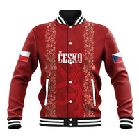 Czechia WC2026 Football Custom Baseball Jacket Cesko Lions
