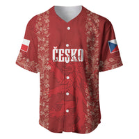 Czechia WC2026 Football Custom Baseball Jersey Cesko Lions