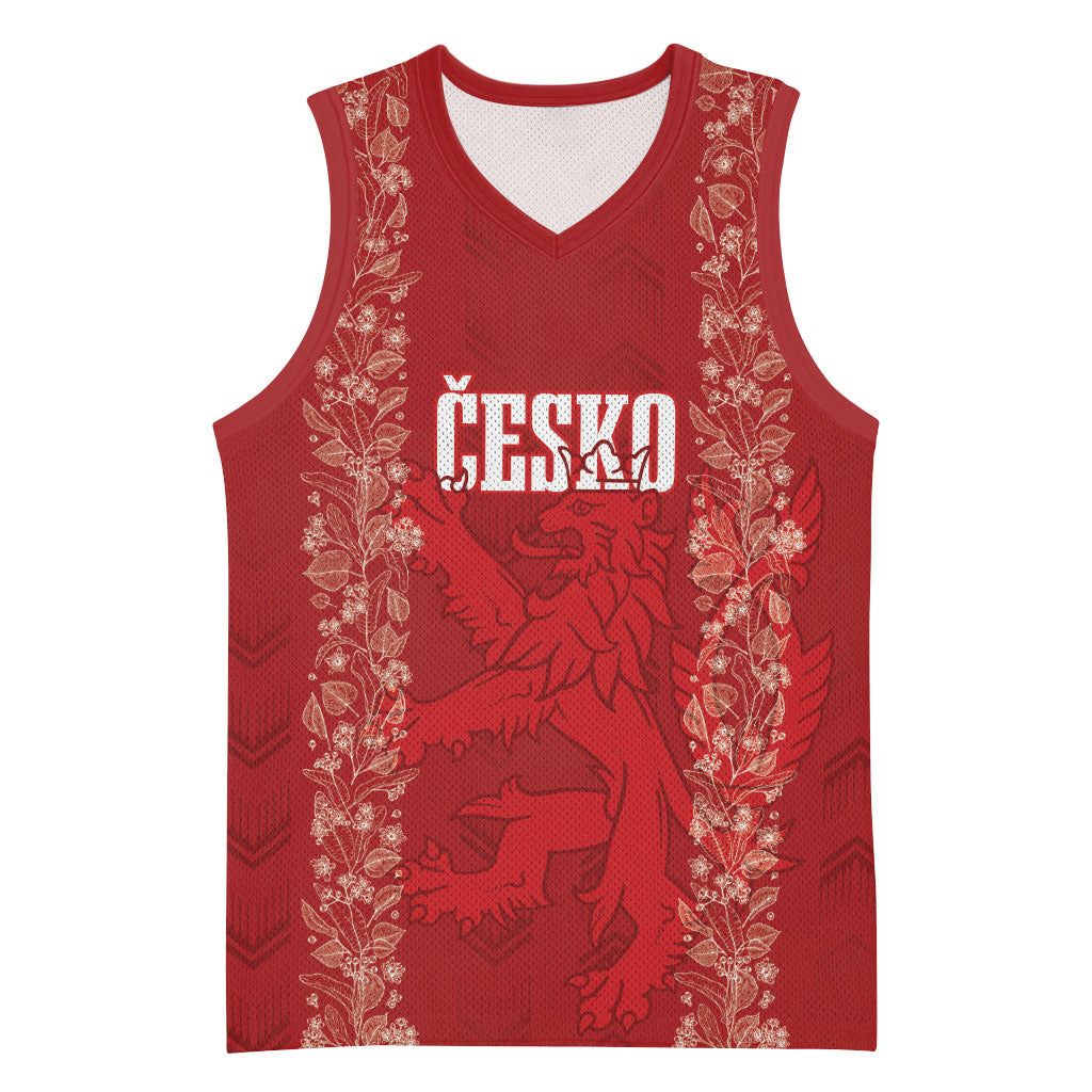 Czechia WC2026 Football Custom Basketball Jersey Cesko Lions