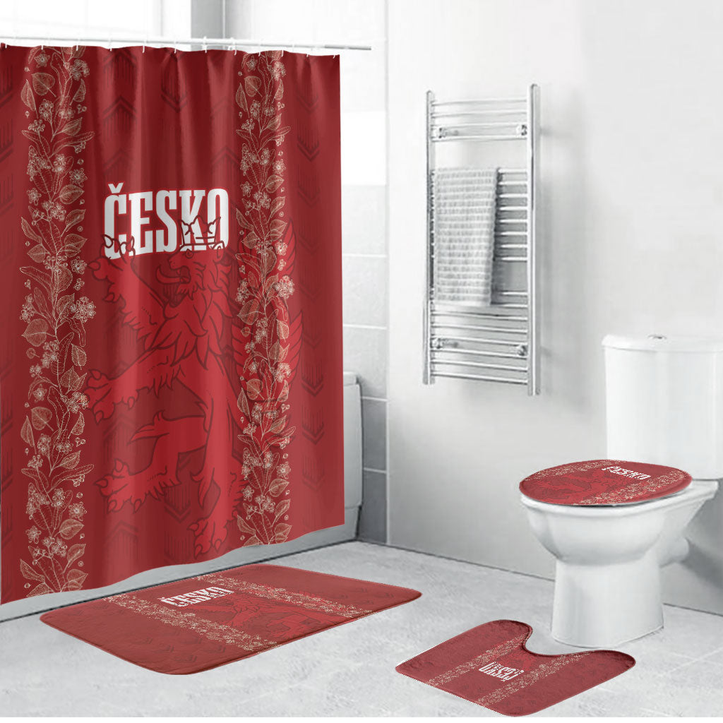 Czechia WC2026 Football Bathroom Set Cesko Lions