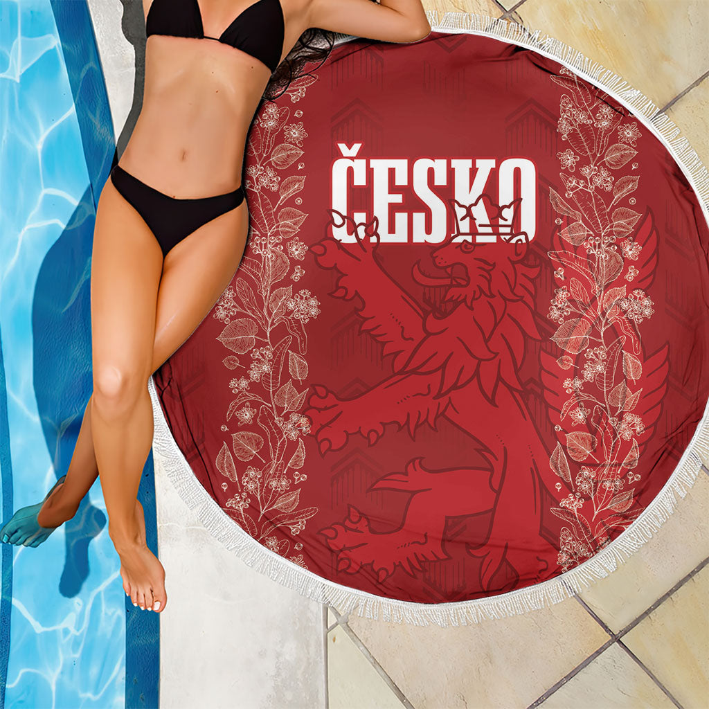 Czechia WC2026 Football Beach Blanket Cesko Lions