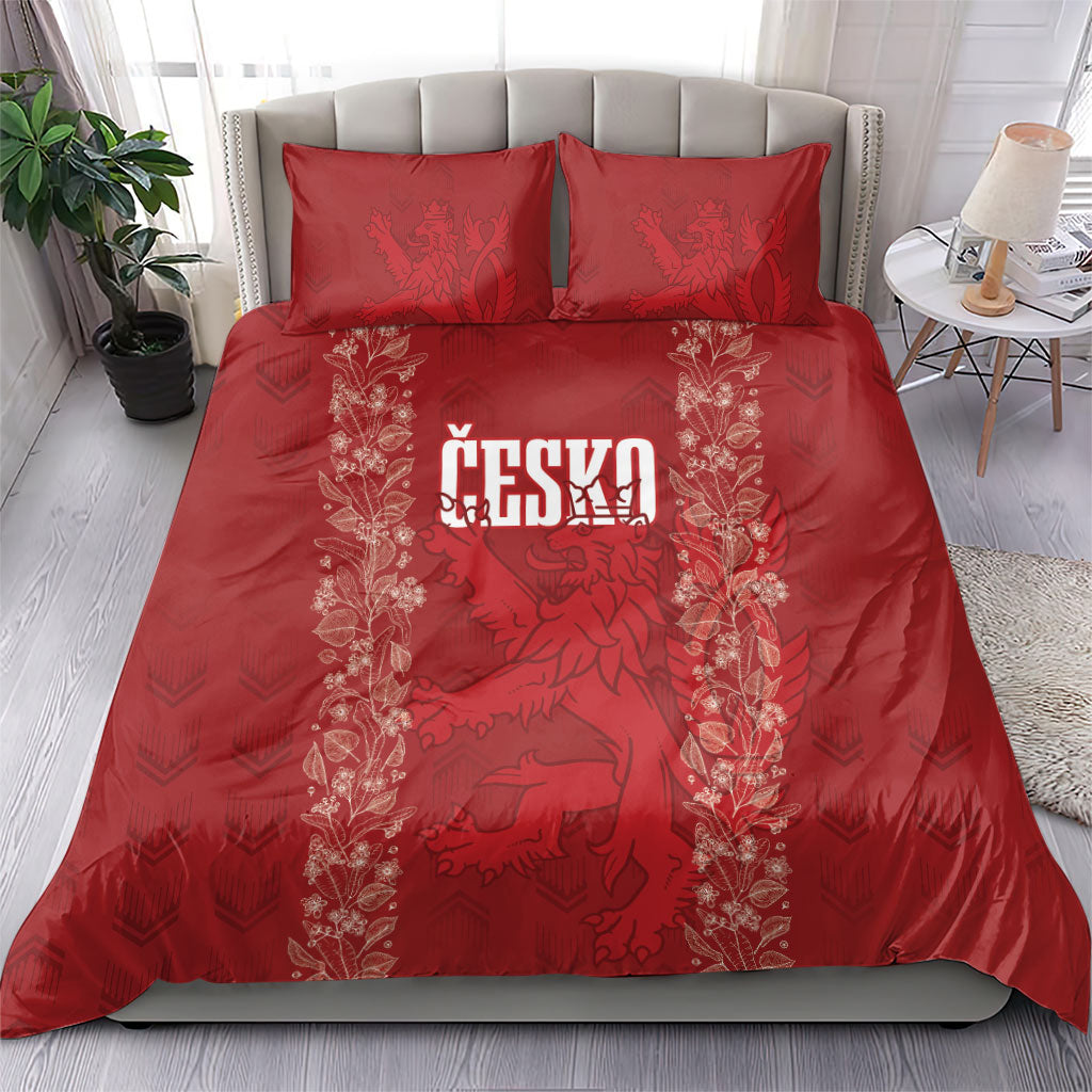 Czechia WC2026 Football Bedding Set Cesko Lions