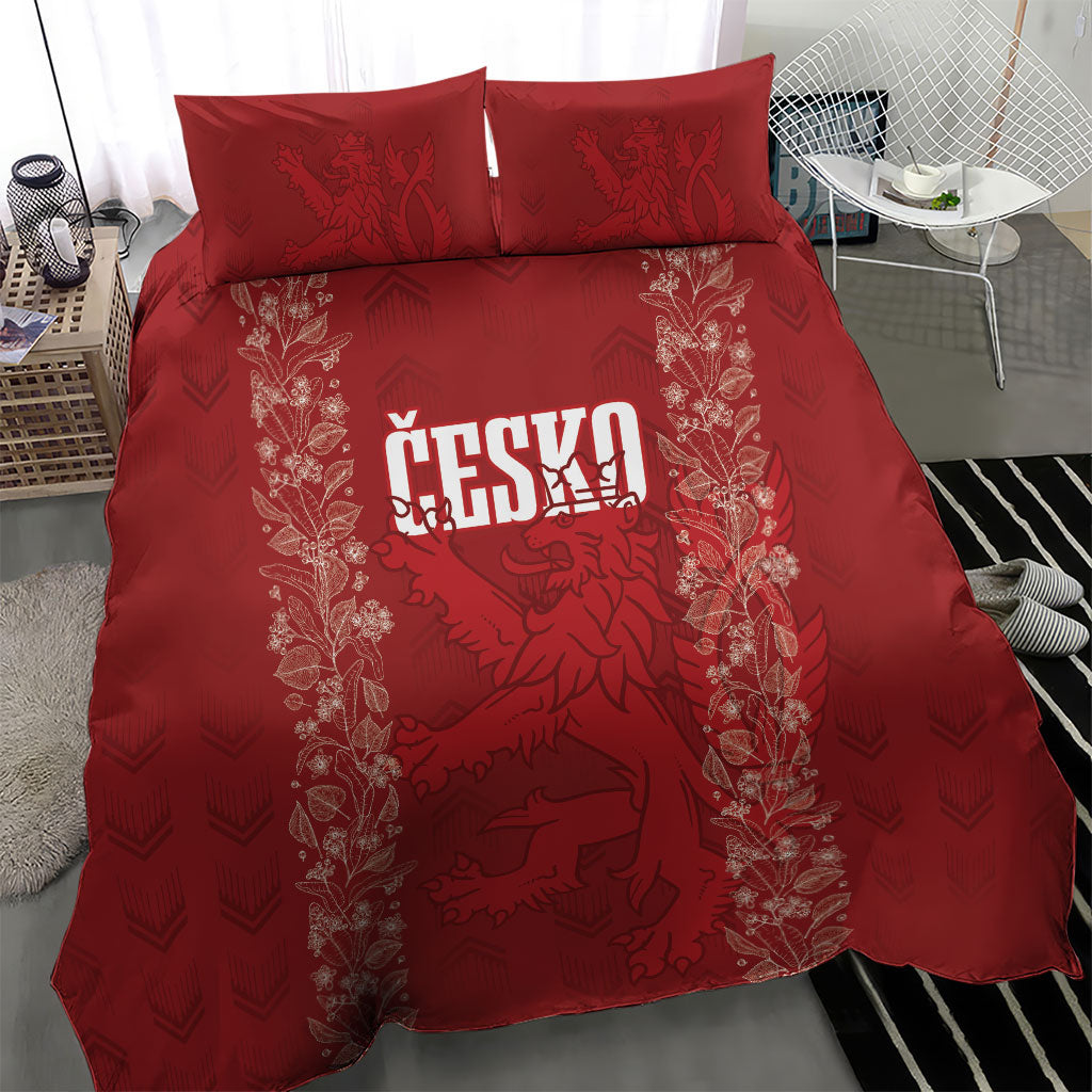 Czechia WC2026 Football Bedding Set Cesko Lions