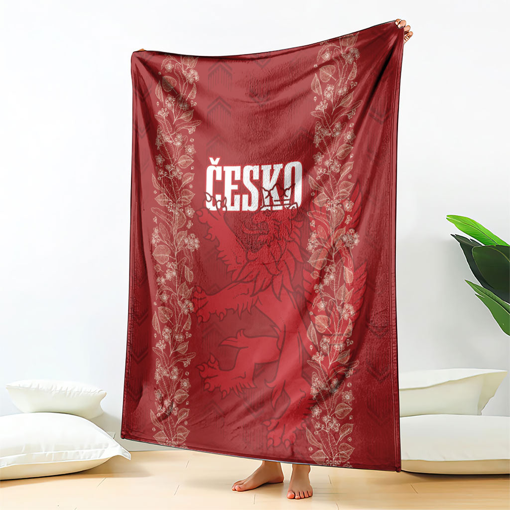 Czechia WC2026 Football Blanket Cesko Lions
