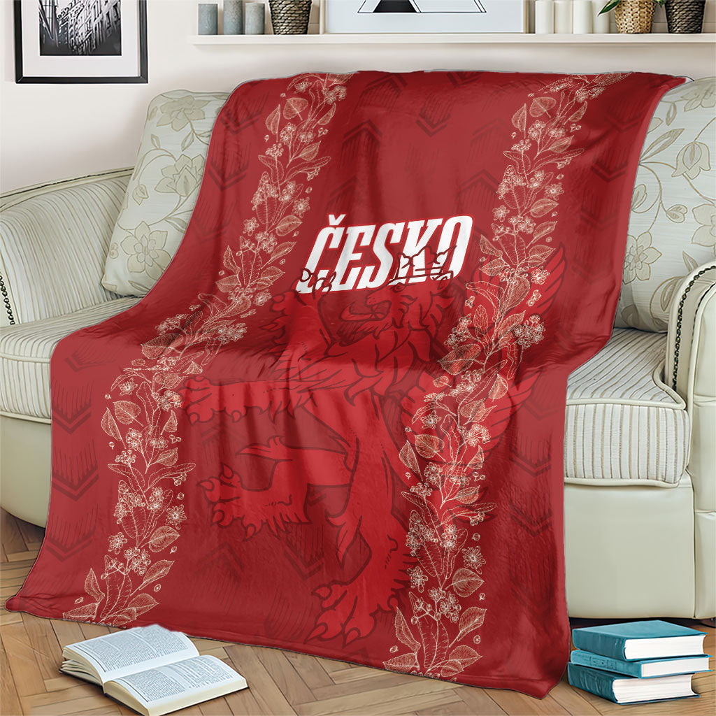 Czechia WC2026 Football Blanket Cesko Lions