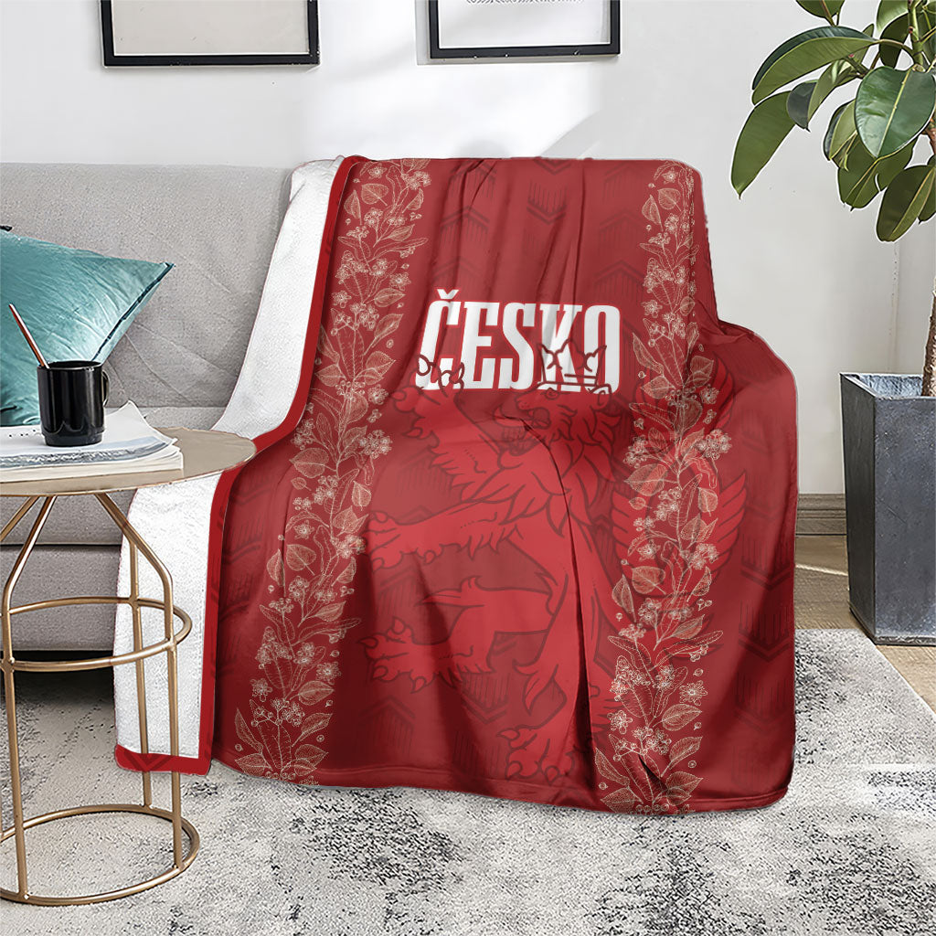 Czechia WC2026 Football Blanket Cesko Lions