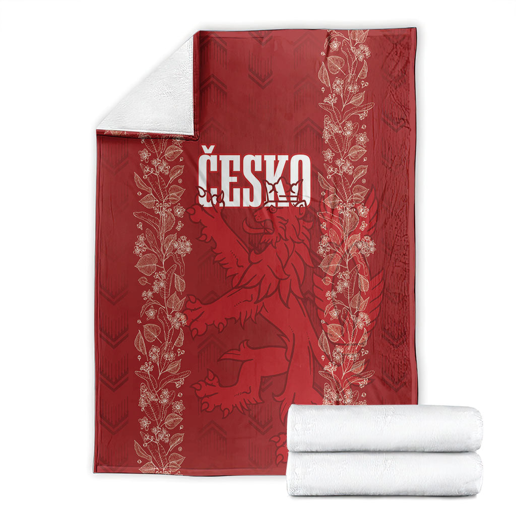 Czechia WC2026 Football Blanket Cesko Lions