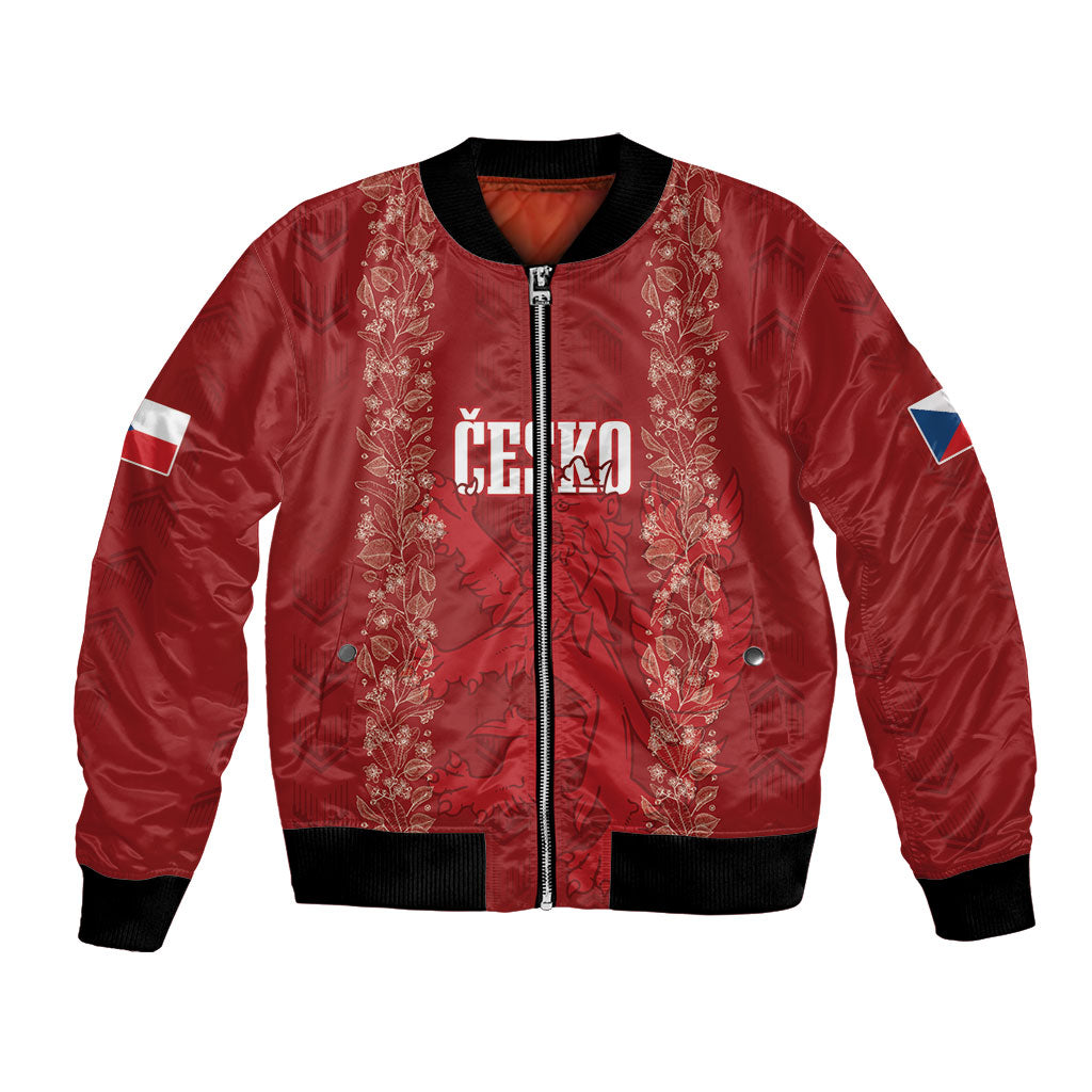Czechia WC2026 Football Custom Bomber Jacket Cesko Lions