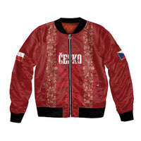Czechia WC2026 Football Custom Bomber Jacket Cesko Lions