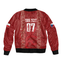 Czechia WC2026 Football Custom Bomber Jacket Cesko Lions