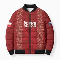 Czechia WC2026 Football Custom Bomber Puffer Jacket Cesko Lions