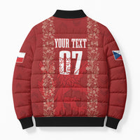 Czechia WC2026 Football Custom Bomber Puffer Jacket Cesko Lions