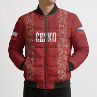 Czechia WC2026 Football Custom Bomber Puffer Jacket Cesko Lions