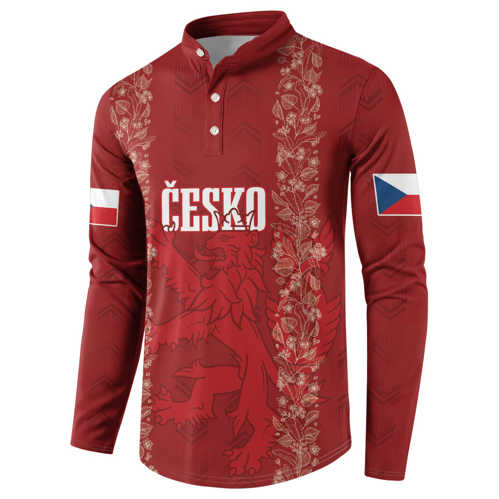 Czechia WC2026 Football Custom Button Sweatshirt Cesko Lions