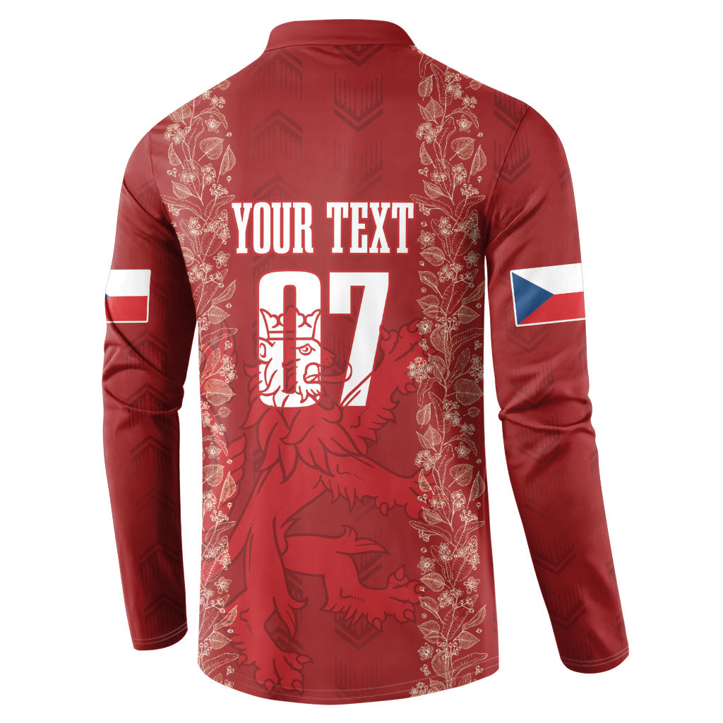 Czechia WC2026 Football Custom Button Sweatshirt Cesko Lions