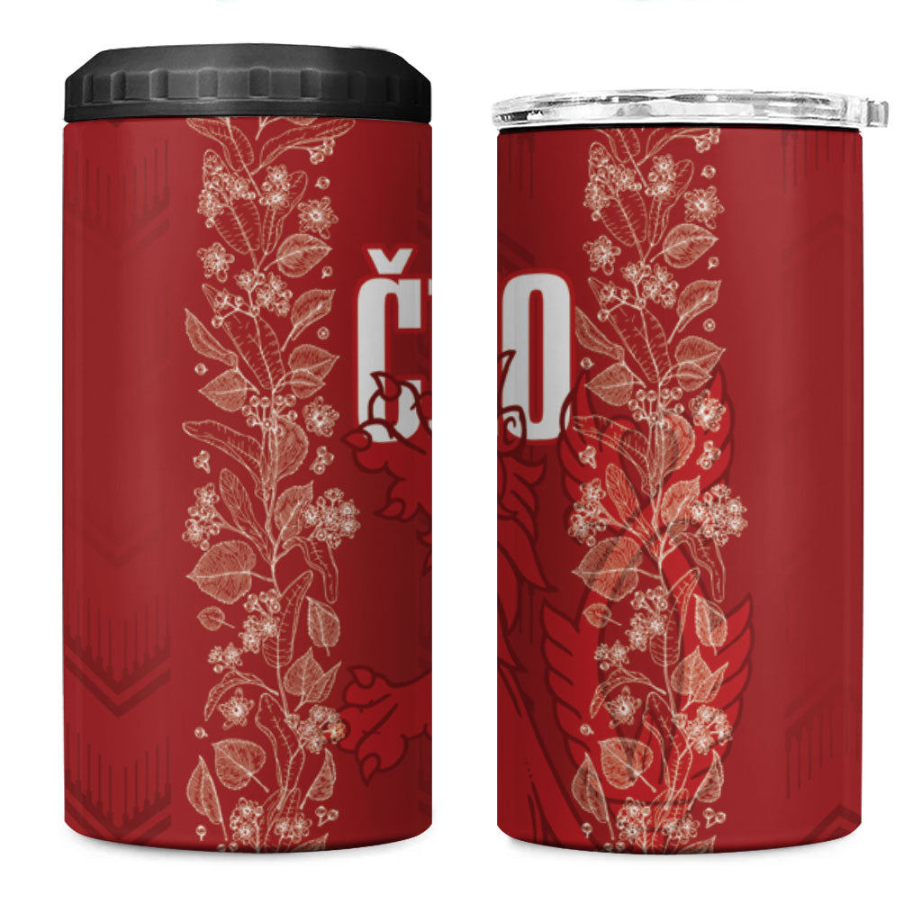 Czechia WC2026 Football 4 in 1 Can Cooler Tumbler Cesko Lions