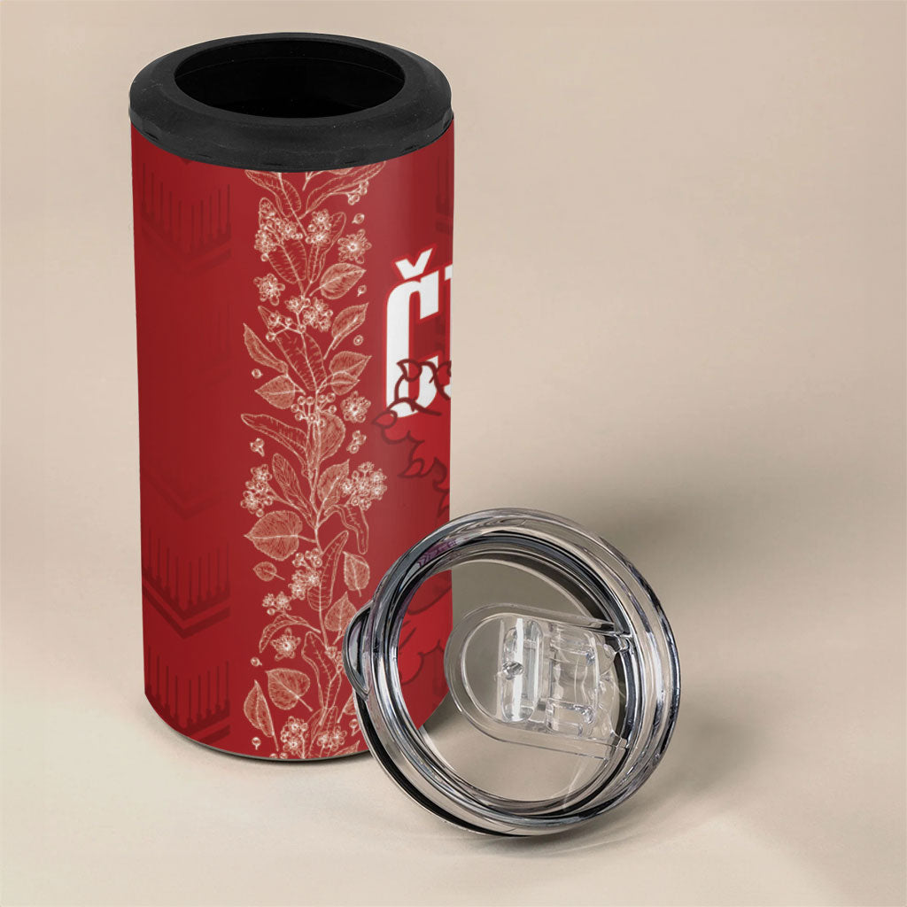 Czechia WC2026 Football 4 in 1 Can Cooler Tumbler Cesko Lions