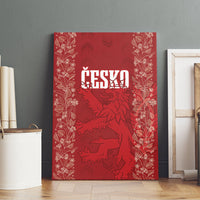 Czechia WC2026 Football Canvas Wall Art Cesko Lions