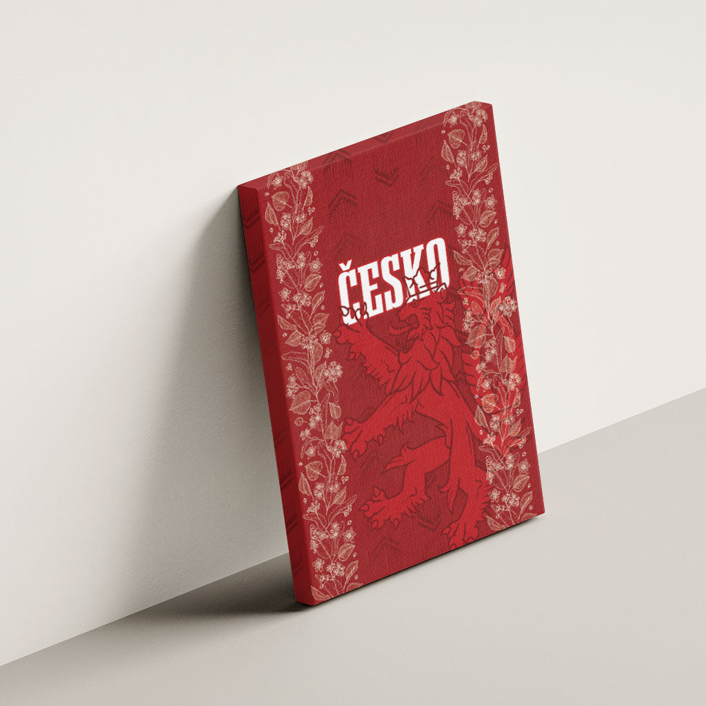 Czechia WC2026 Football Canvas Wall Art Cesko Lions