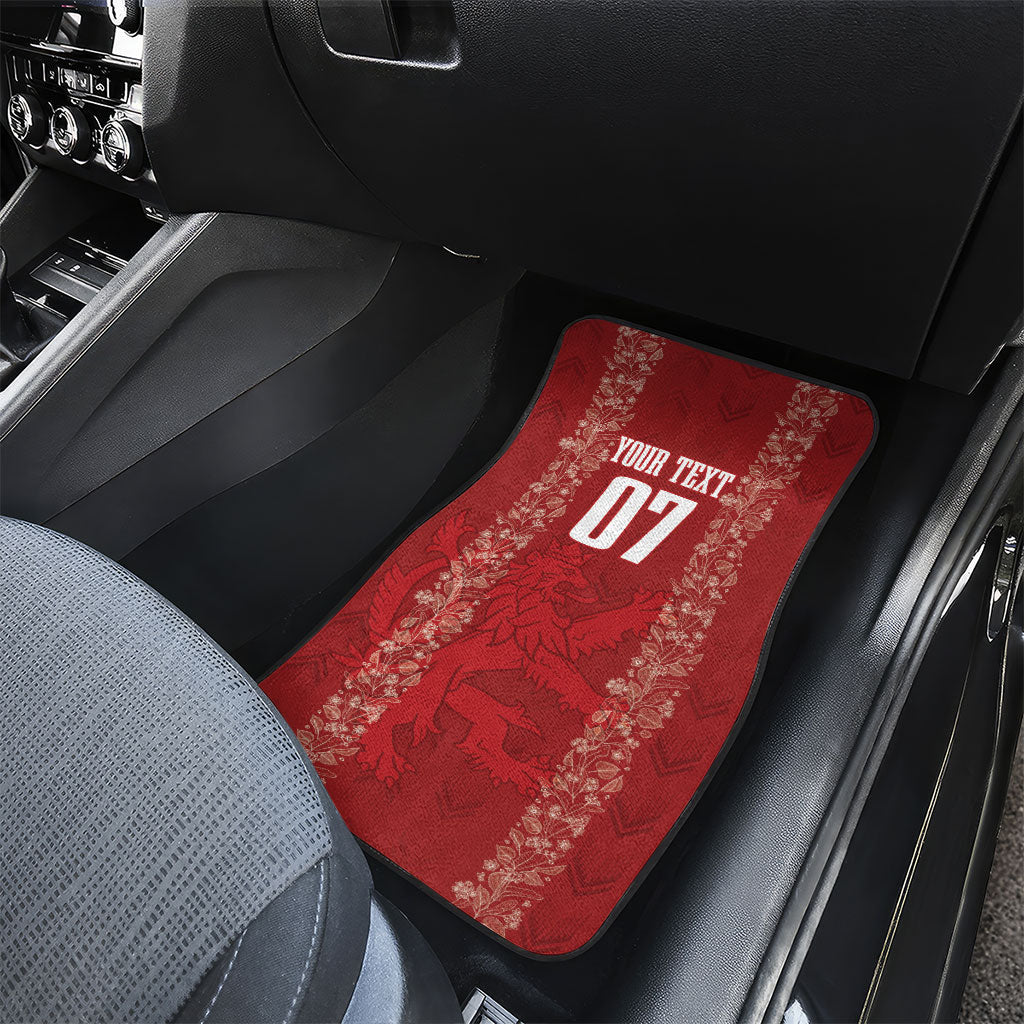 Czechia WC2026 Football Custom Car Mats Cesko Lions