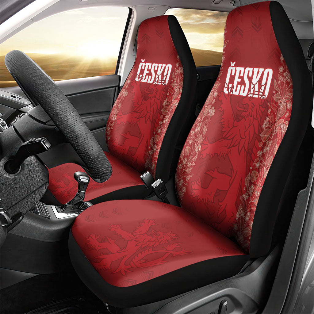 Czechia WC2026 Football Car Seat Cover Cesko Lions