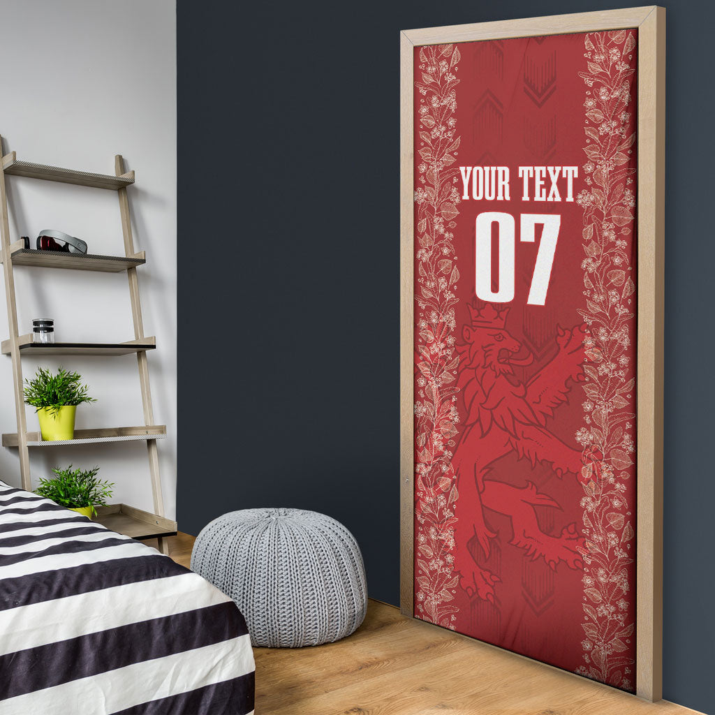 Czechia WC2026 Football Custom Door Cover Cesko Lions