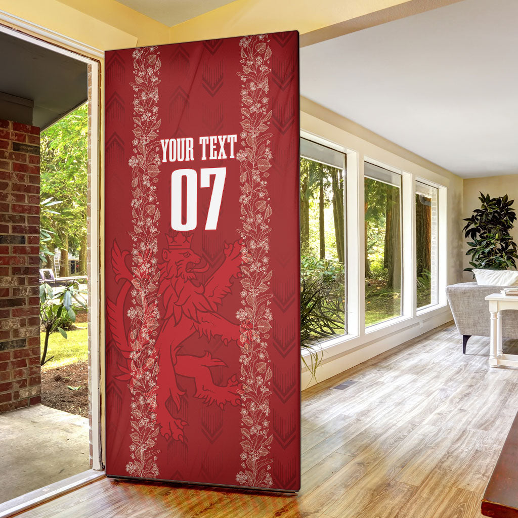 Czechia WC2026 Football Custom Door Cover Cesko Lions