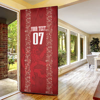 Czechia WC2026 Football Custom Door Cover Cesko Lions