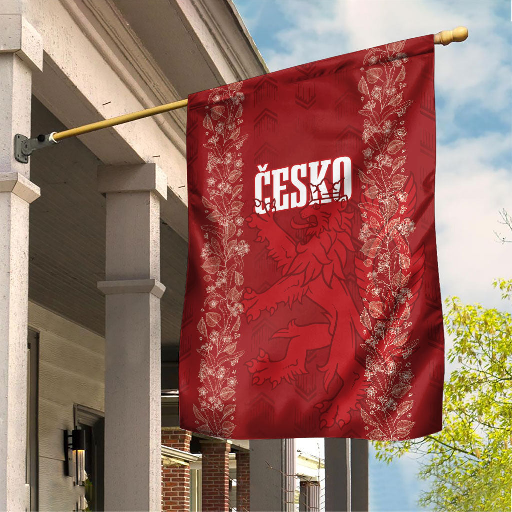Czechia WC2026 Football Garden Flag Cesko Lions