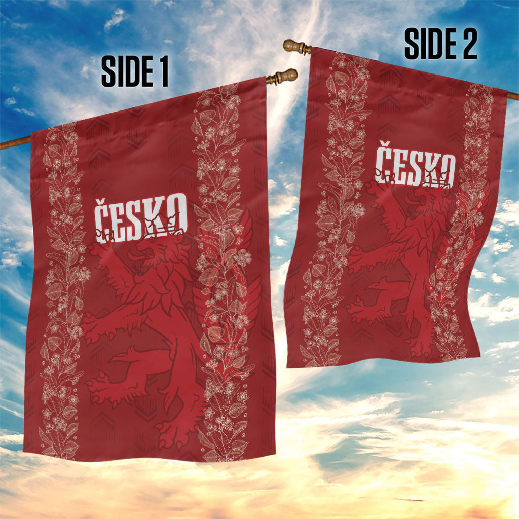 Czechia WC2026 Football Garden Flag Cesko Lions
