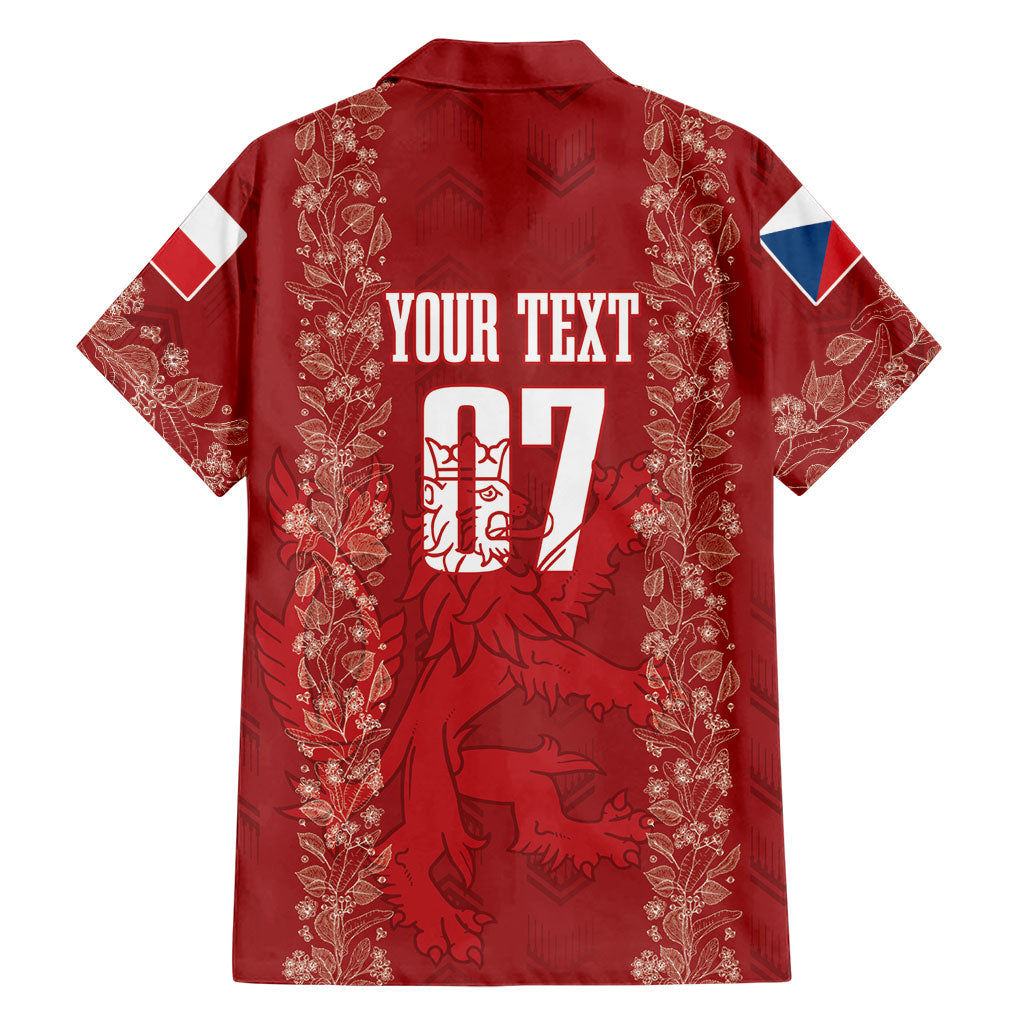 Czechia WC2026 Football Custom Hawaiian Shirt Cesko Lions