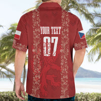 Czechia WC2026 Football Custom Hawaiian Shirt Cesko Lions