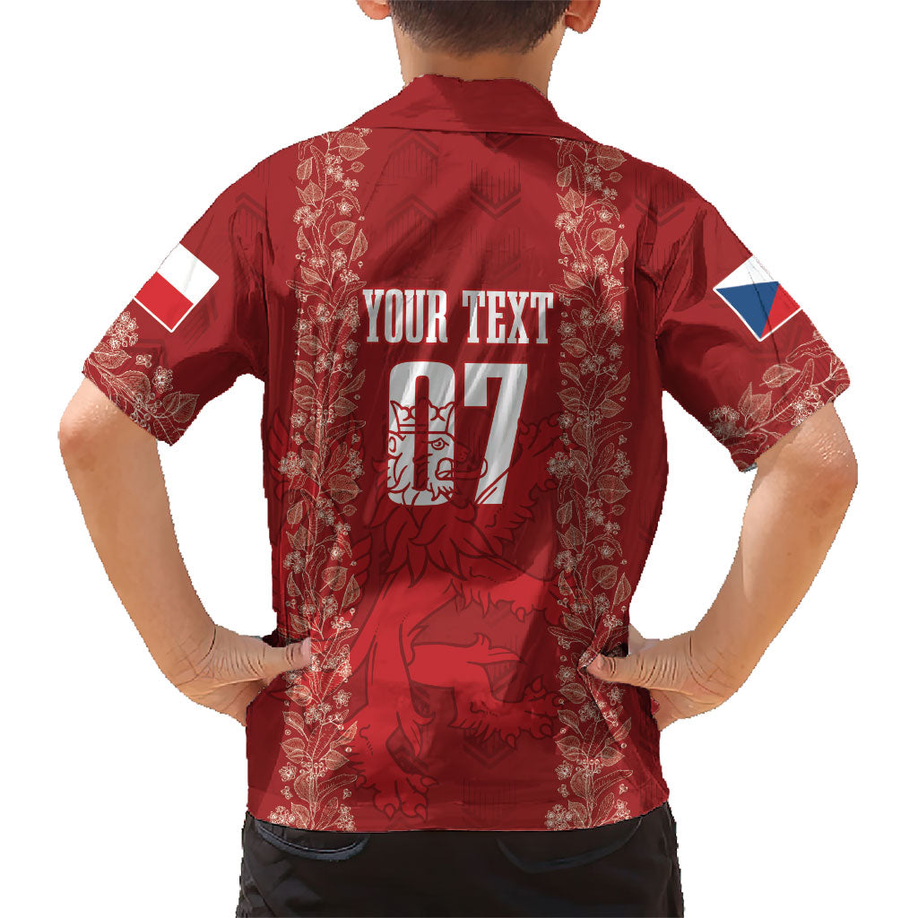 Czechia WC2026 Football Custom Hawaiian Shirt Cesko Lions