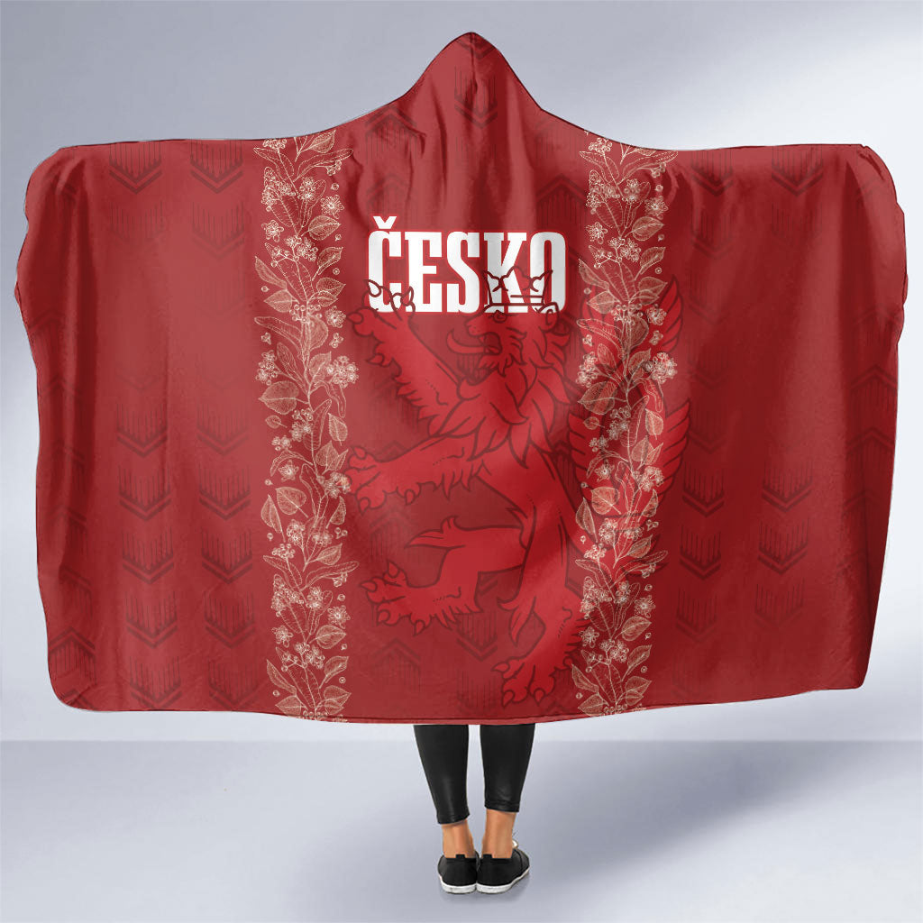 Czechia WC2026 Football Hooded Blanket Cesko Lions