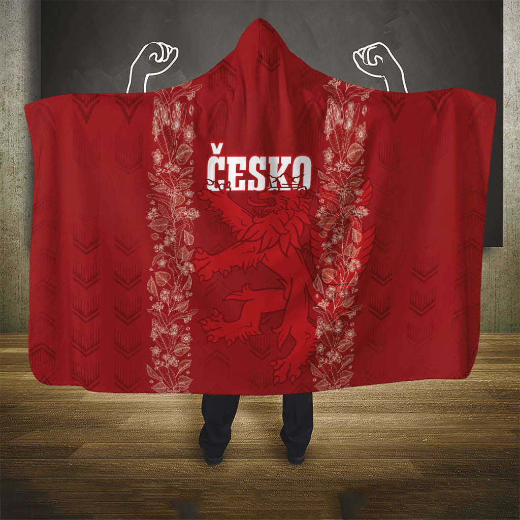 Czechia WC2026 Football Hooded Blanket Cesko Lions