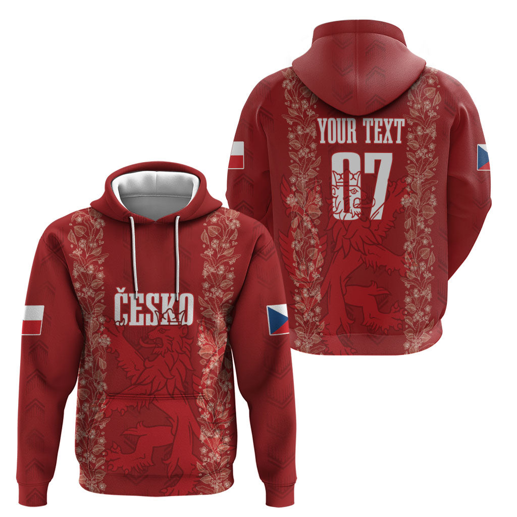 Czechia WC2026 Football Custom Hoodie Cesko Lions